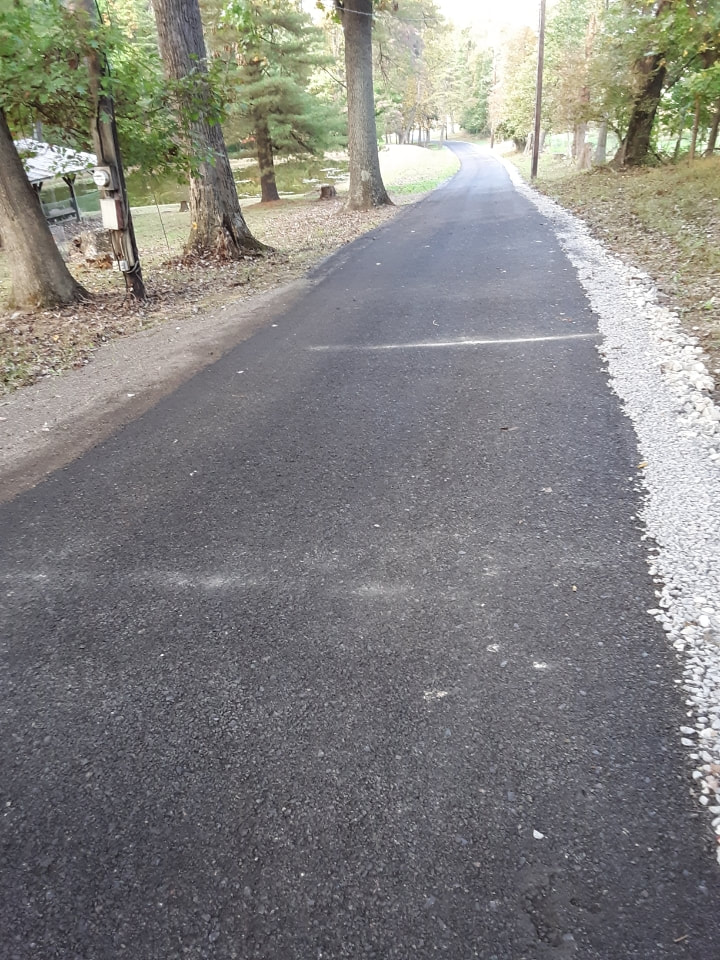 Tree-lined driveway, Pennsylvania